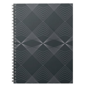 Cuaderno Sencillo, elegante, moda, lujosa línea de arte grá
