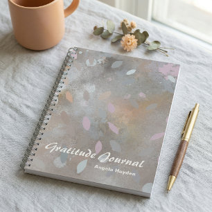Cuaderno Sencillo minimalista elegante chic boho trendy esp