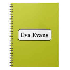 Cuaderno Sencillo y elegante