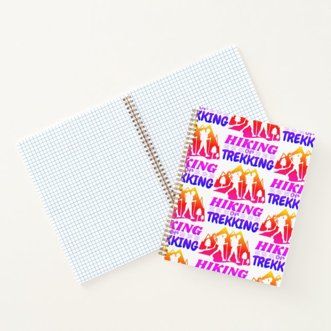 Cuaderno Senderismo o senderismo (Interior)