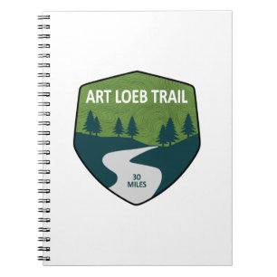 Cuaderno Sendero Art Loeb Carolina del Norte