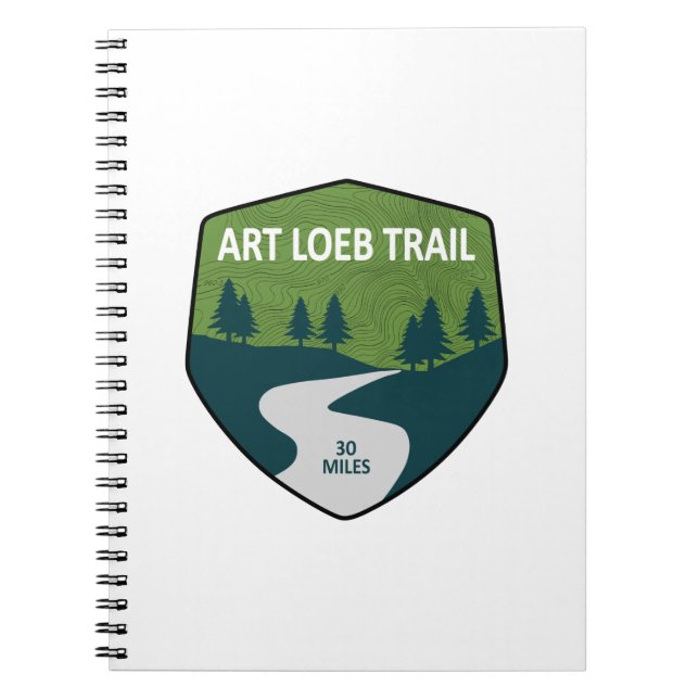 Cuaderno Sendero Art Loeb Carolina del Norte (Frente)