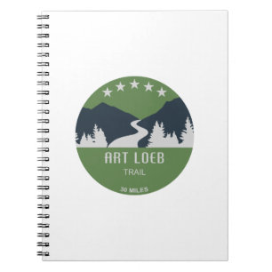 Cuaderno Sendero Art Loeb Carolina del Norte