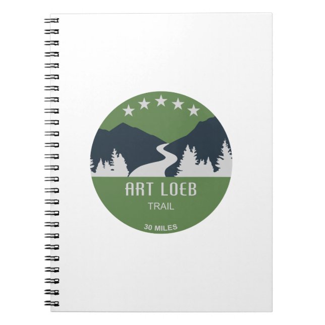Cuaderno Sendero Art Loeb Carolina del Norte (Frente)