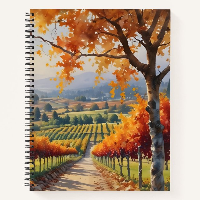 Cuaderno Sendero de Otoño (Anverso)