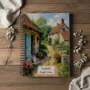 Cuaderno Sendero Encantador de Cabaña de Aldea
