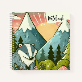 Cuaderno Senderos de verano - Dulce Badger en el Pino de Mo