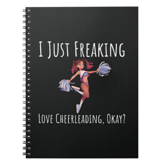 Cuaderno Senior Cheer Gifts High School Cheerleading Sports (Frente)
