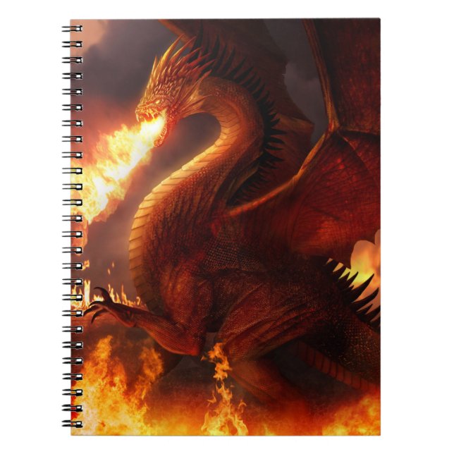 Cuaderno Señor de los dragones (Frente)