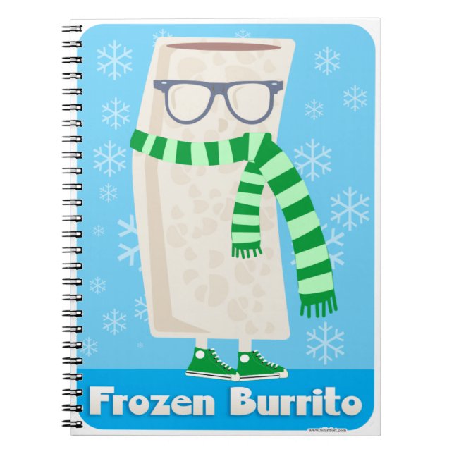 Cuaderno Señor Frozen Burrito (Frente)