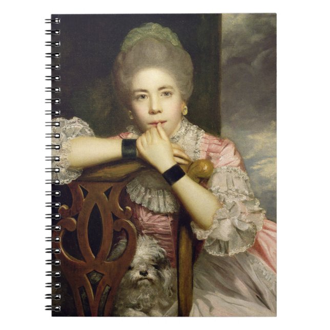 Cuaderno Señora Abington como Srta. Prue en amor de (Frente)