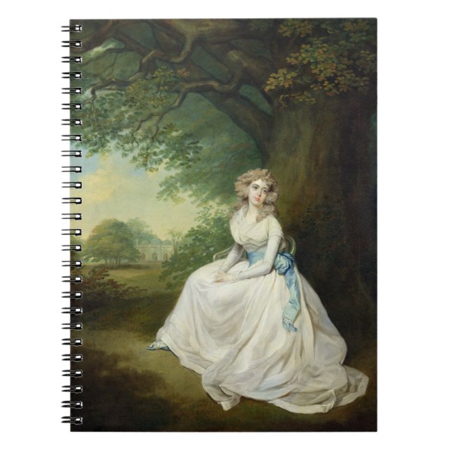 Cuaderno Señora Chambers, c.1789 (aceite en lona) (Frente)