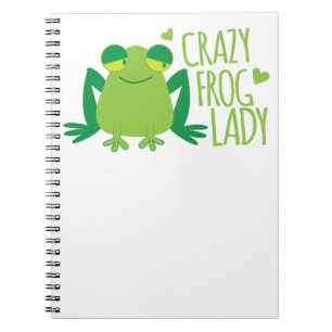 Cuaderno Señora de Crazy Frog