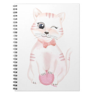 Cuaderno Señora Gatos Locos Gatito Gatita Princesa Rosa Gat