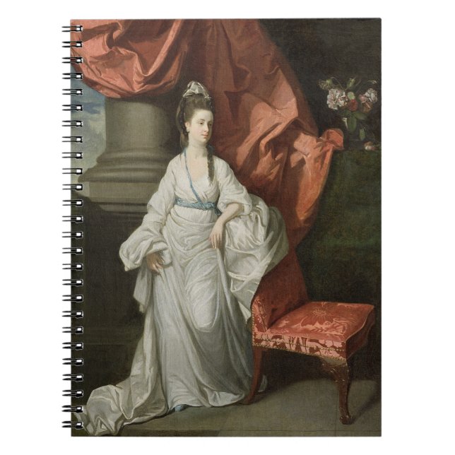 Cuaderno Señora Grant, esposa de sir James Grant, BT., (Frente)