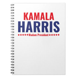 Cuaderno Señora Presidenta Kamala Harris