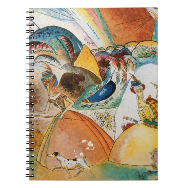 Cuaderno Señoras en un paisaje, 1918 (Frente)