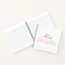 Señorita Delulu, Regalo divertido con estética ros