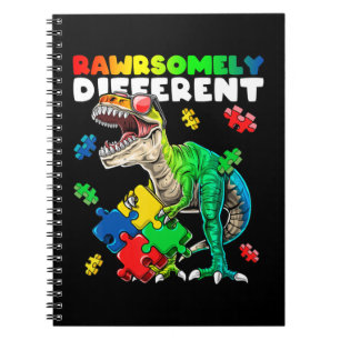 Cuaderno Sensibilización sobre el autismo de los dinosauri