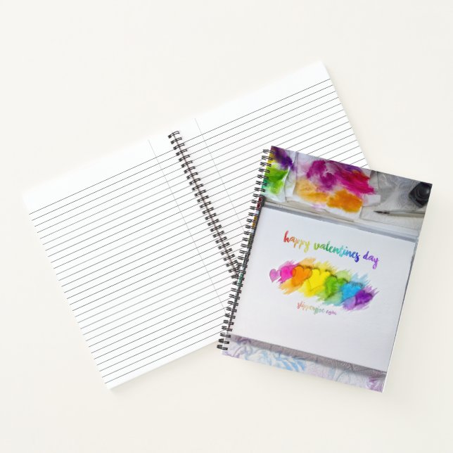 Cuaderno Sentimiento del día de San Valentín de SlipperyJoe (Interior)