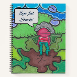 Cuaderno Sentimiento ocular atascado