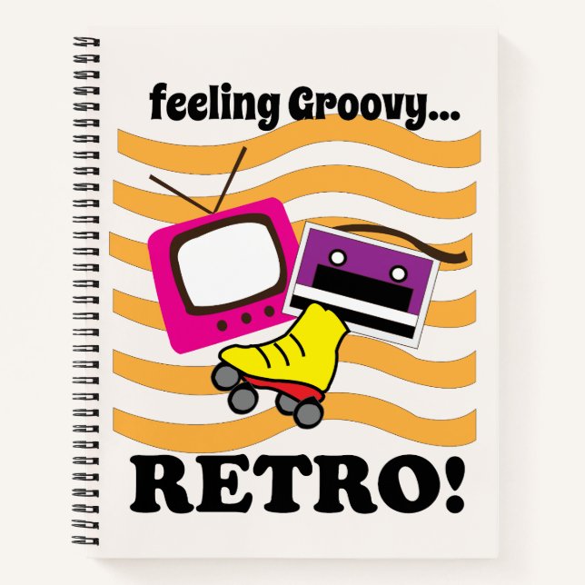 Cuaderno Sentimiento Retro Divertido  (Anverso)