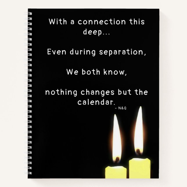 Cuaderno Separación de la avispa de dos llamas (Anverso)