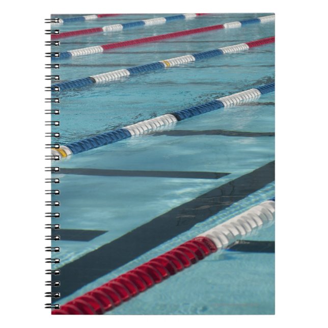Cuaderno Separadores plásticos en crear de la piscina (Frente)
