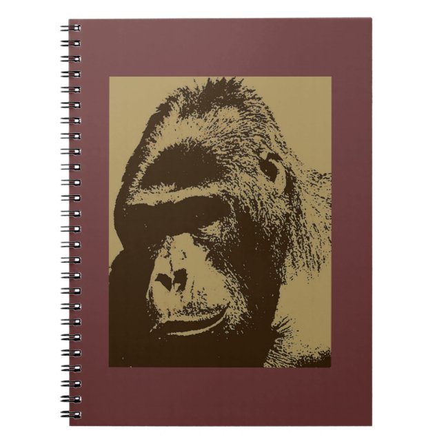 Cuaderno Sepia Gorilla (Frente)