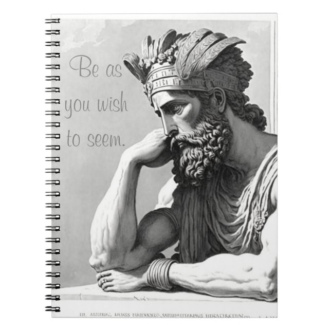 Cuaderno Ser como quieras parecer (Frente)