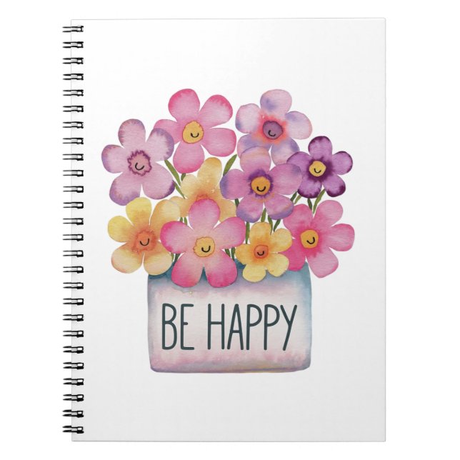 Cuaderno Ser feliz (Frente)