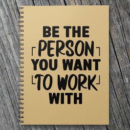 Cuaderno Ser la cita motivacional de la persona