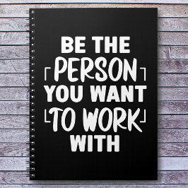 Cuaderno Ser la cita motivacional de la persona