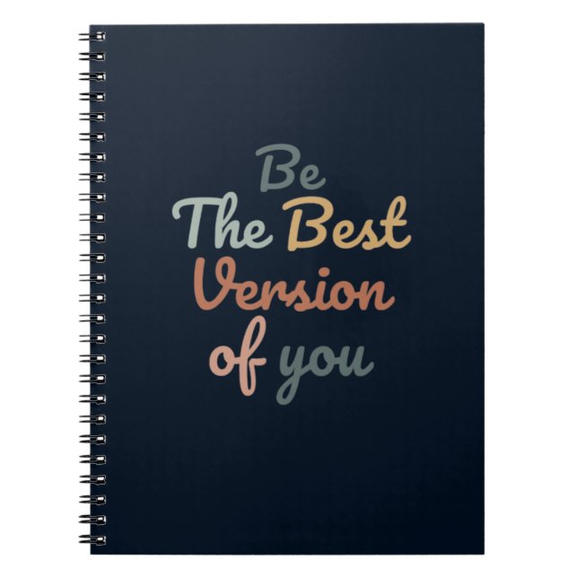 Cuaderno Ser la mejor versión de ti (Frente)