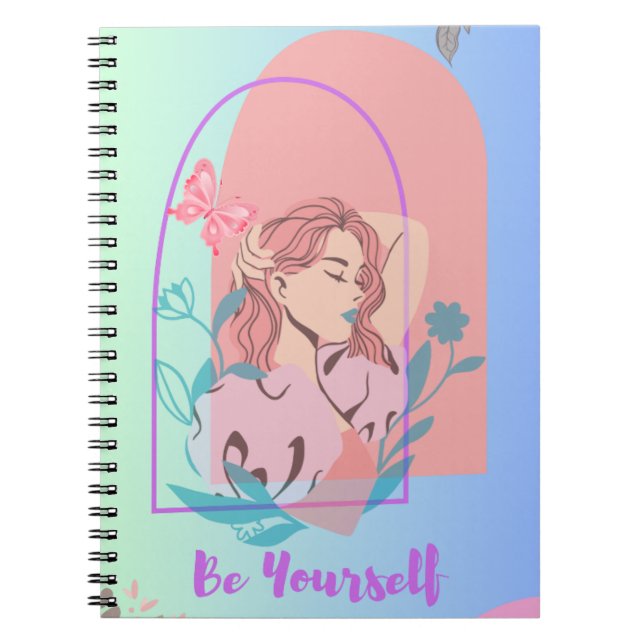 Cuaderno Ser mujer ilustracion (Frente)