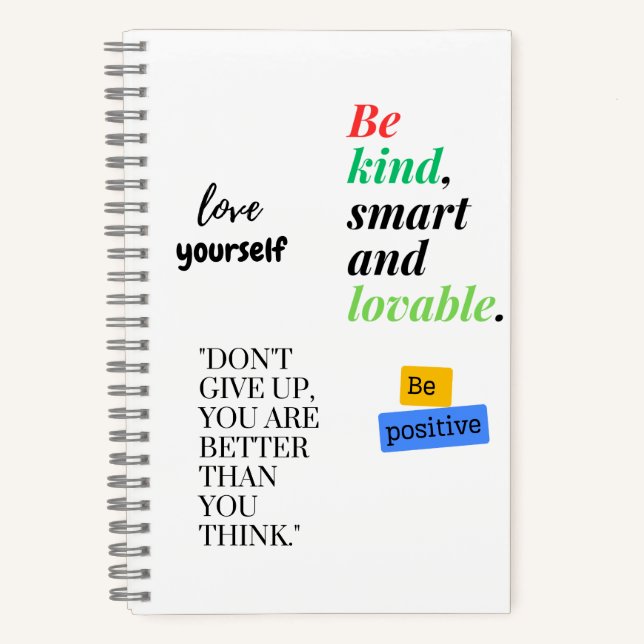 Cuaderno Ser positivo (Anverso)