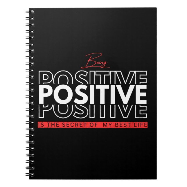 Cuaderno Ser positivo (Frente)