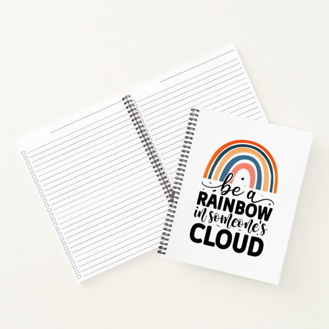 Cuaderno Ser un arco iris en la nube de alguien (Interior)