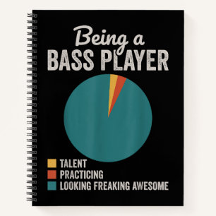 Cuaderno Ser un músico de asistencia divertida guitarrista 