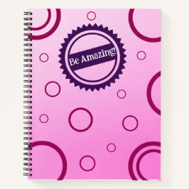 Cuaderno Ser un portátil Personalizado asombroso