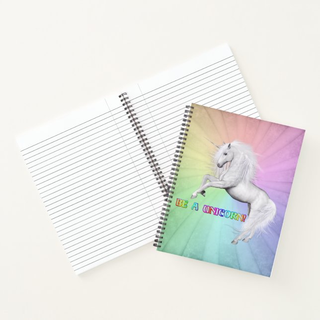 Cuaderno Ser unicornio (Interior)