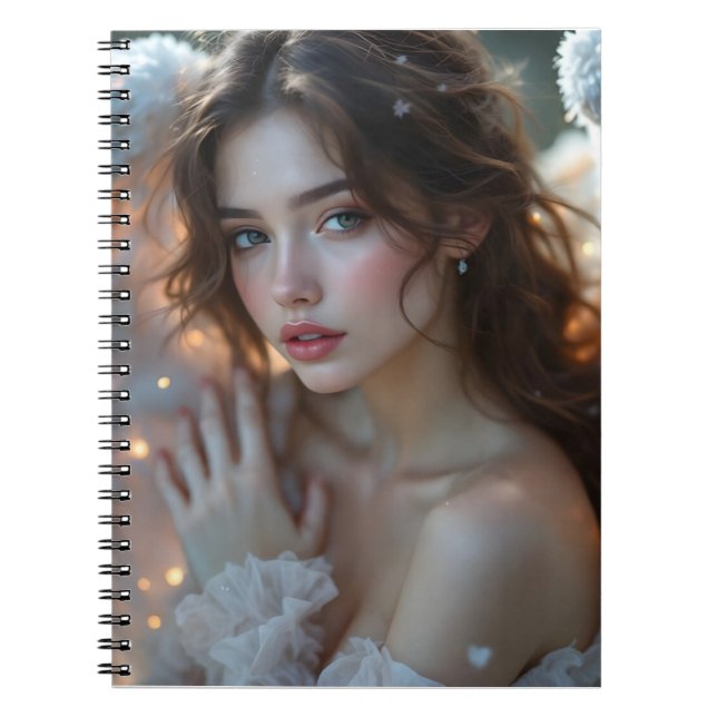 Cuaderno Seraf Crepúsculo - Ángel brillante de luz vesperti (Frente)