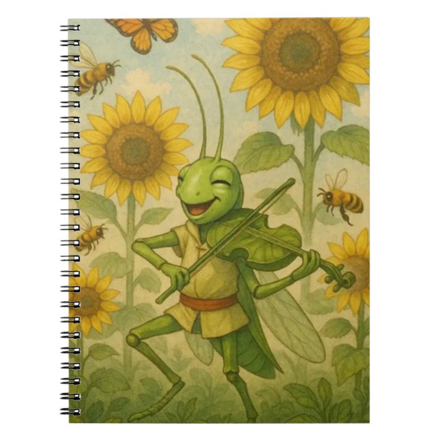 Cuaderno Serenata de Verano: El Alegre Violinista Saltamont (Frente)