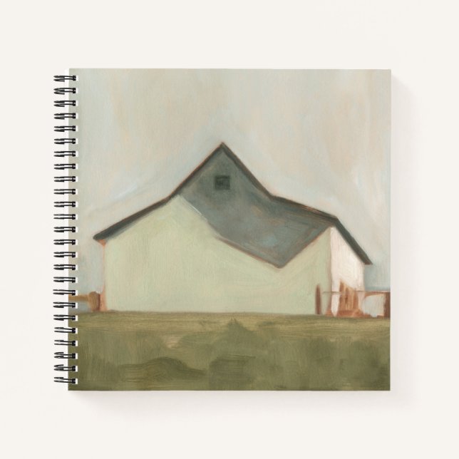 Cuaderno Serene Barn - Blanquecino (Anverso)