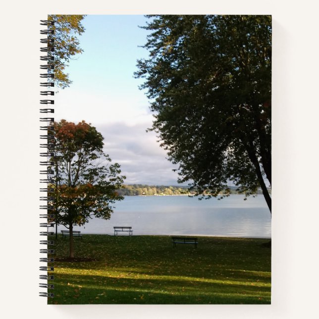 Cuaderno Serene Lake Skaneateles (Anverso)