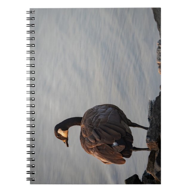 Cuaderno Serene Lakeside Solitude (Frente)