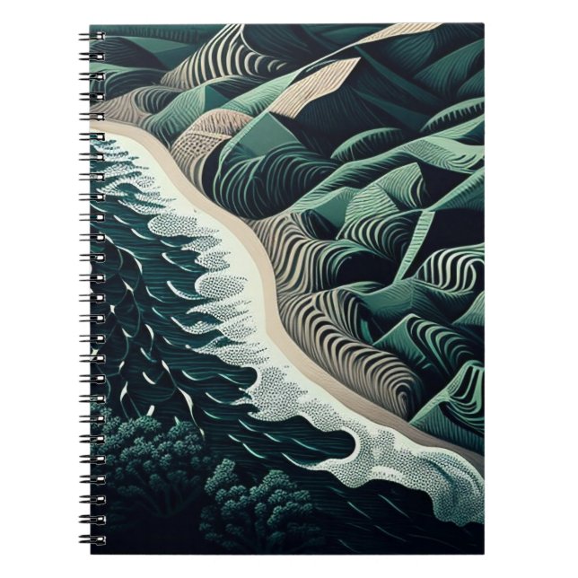 Cuaderno Serene Shores (Frente)