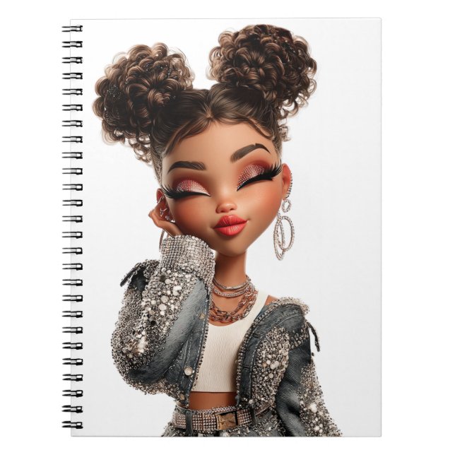 Cuaderno Serene Sparkle Muse Spiral Photo Notebook (Frente)