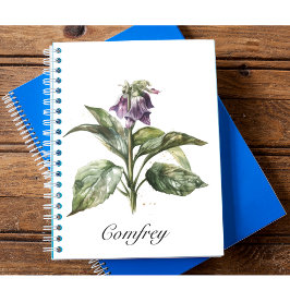 Cuaderno Serene Watercolor Comfrey, personalizado