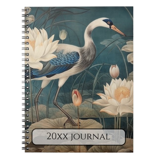 Cuaderno Serenidad Acuática Personalizada y Estudio de la G (Frente)